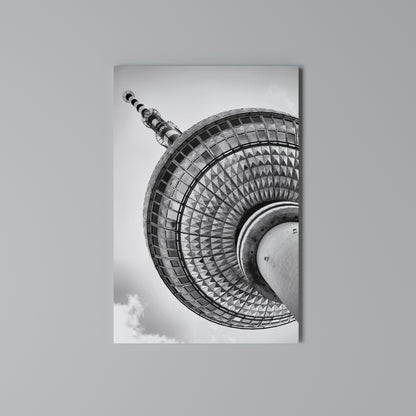 BERLINER FERNSEHTURM Quadro em tela vertical