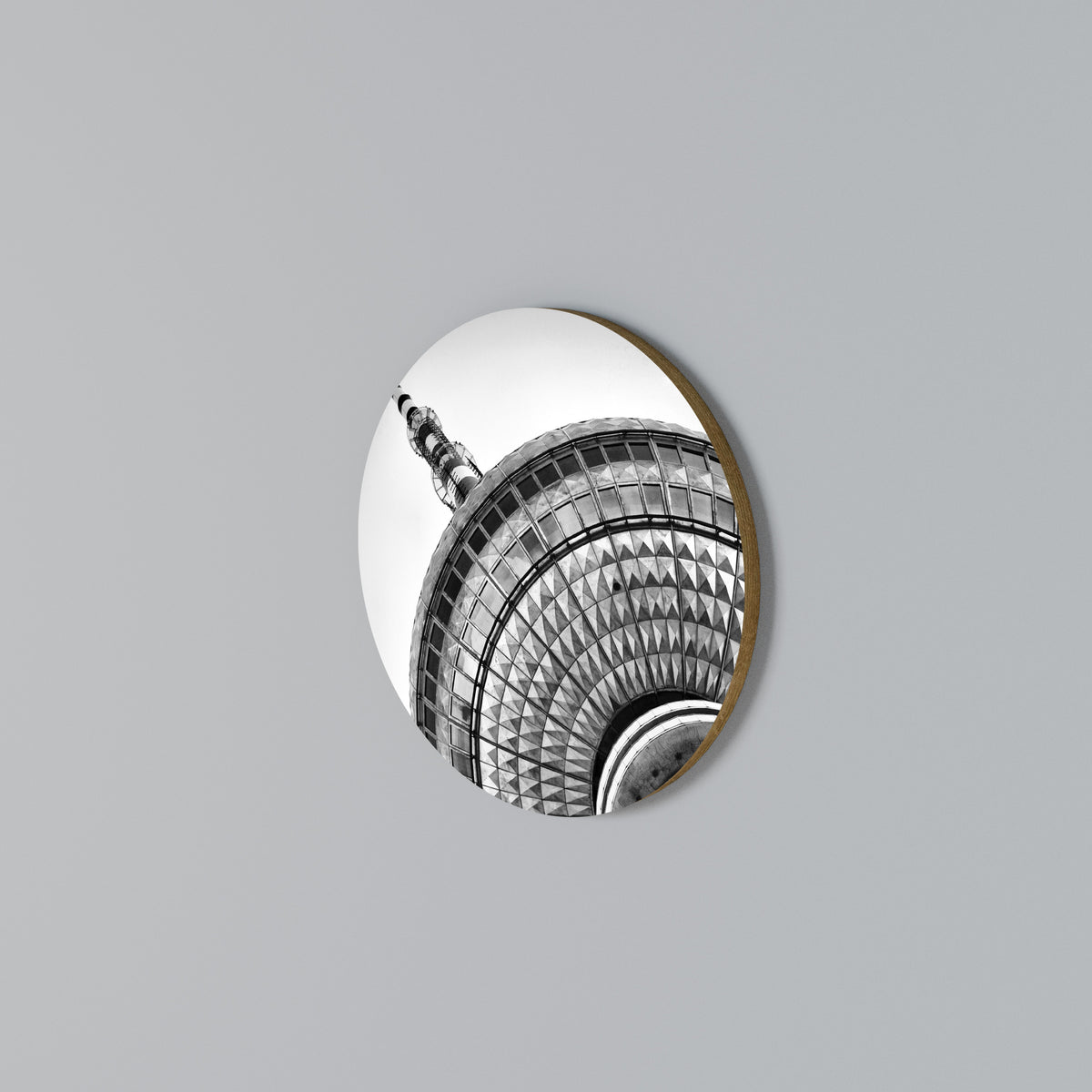 BERLINER FERNSEHTURM Arte de Parede Redonda