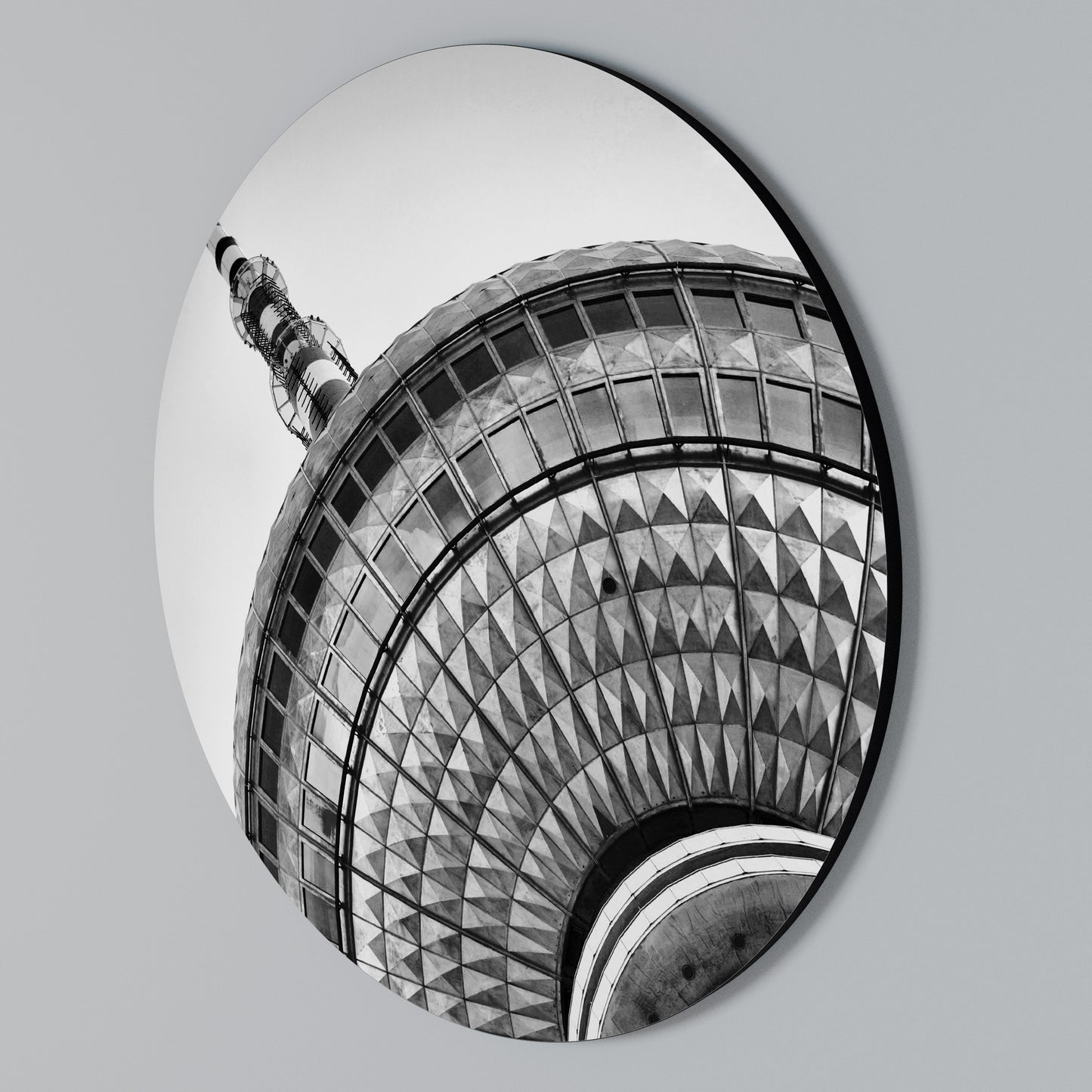 BERLINER FERNSEHTURM Arte de Parede Redonda