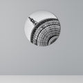 BERLINER FERNSEHTURM Round Wall Art