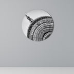 BERLINER FERNSEHTURM Round Wall Art