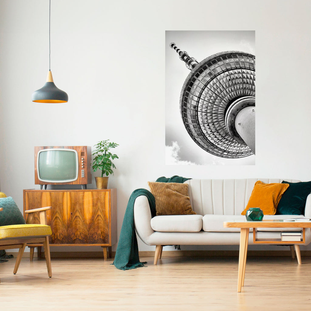 BERLINER FERNSEHTURM Poster Vertical Autocolante