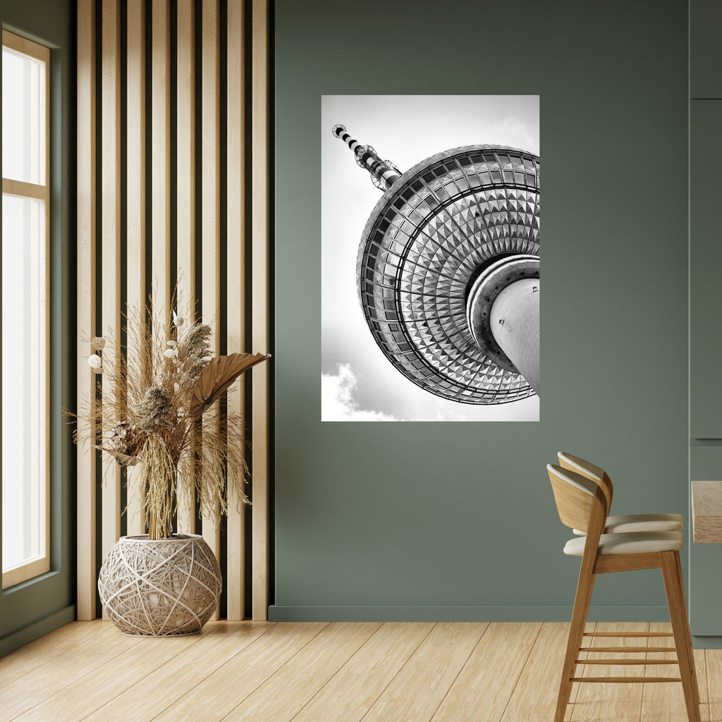 BERLINER FERNSEHTURM Poster Vertical Autocolante