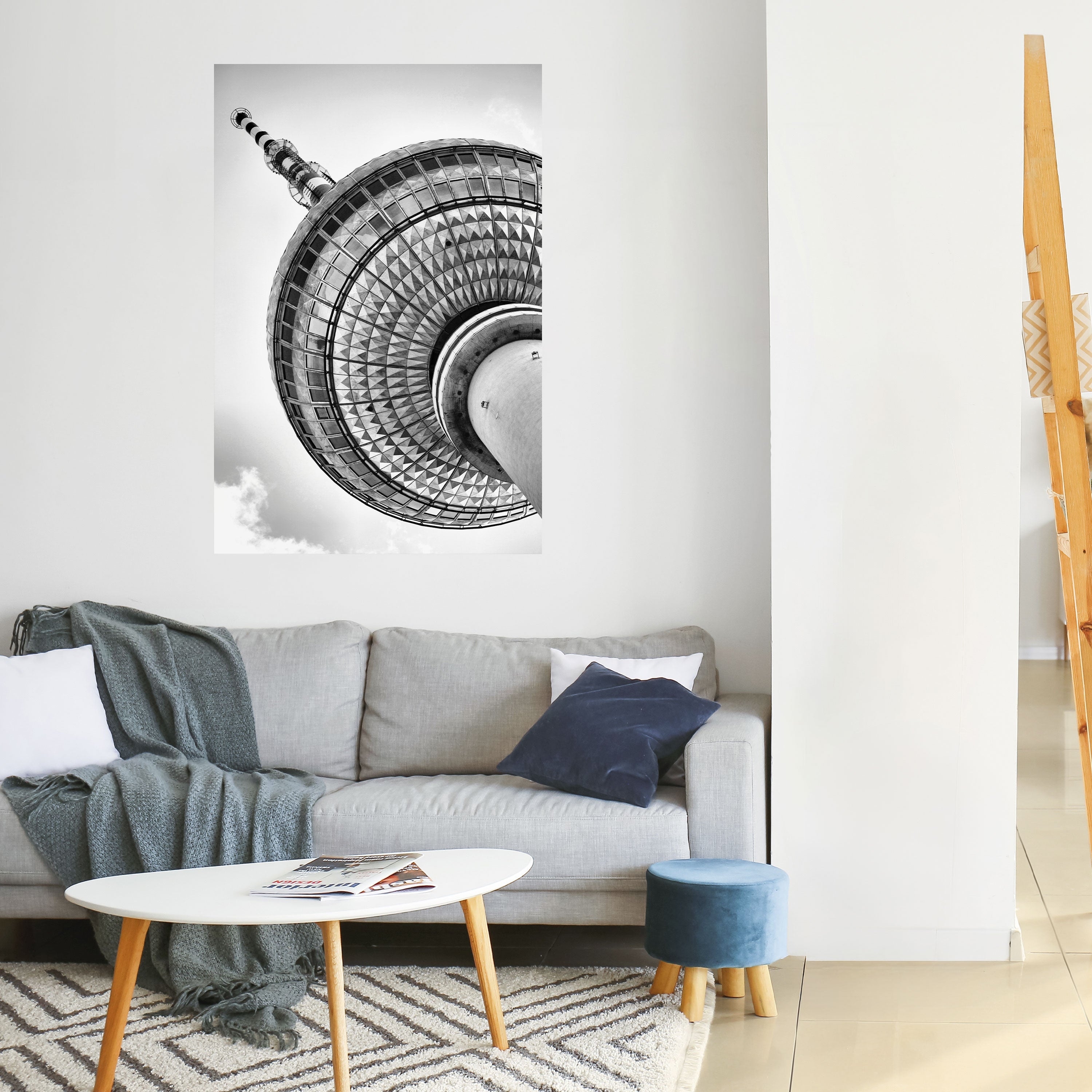 BERLINER FERNSEHTURM Poster Vertical Autocolante