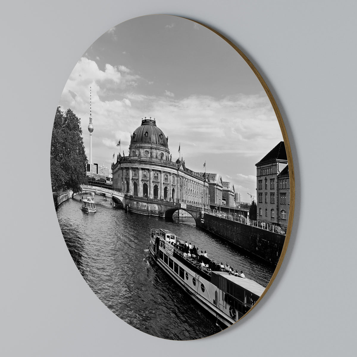 GHOSTS OF HISTORY Arte de Parede Redonda