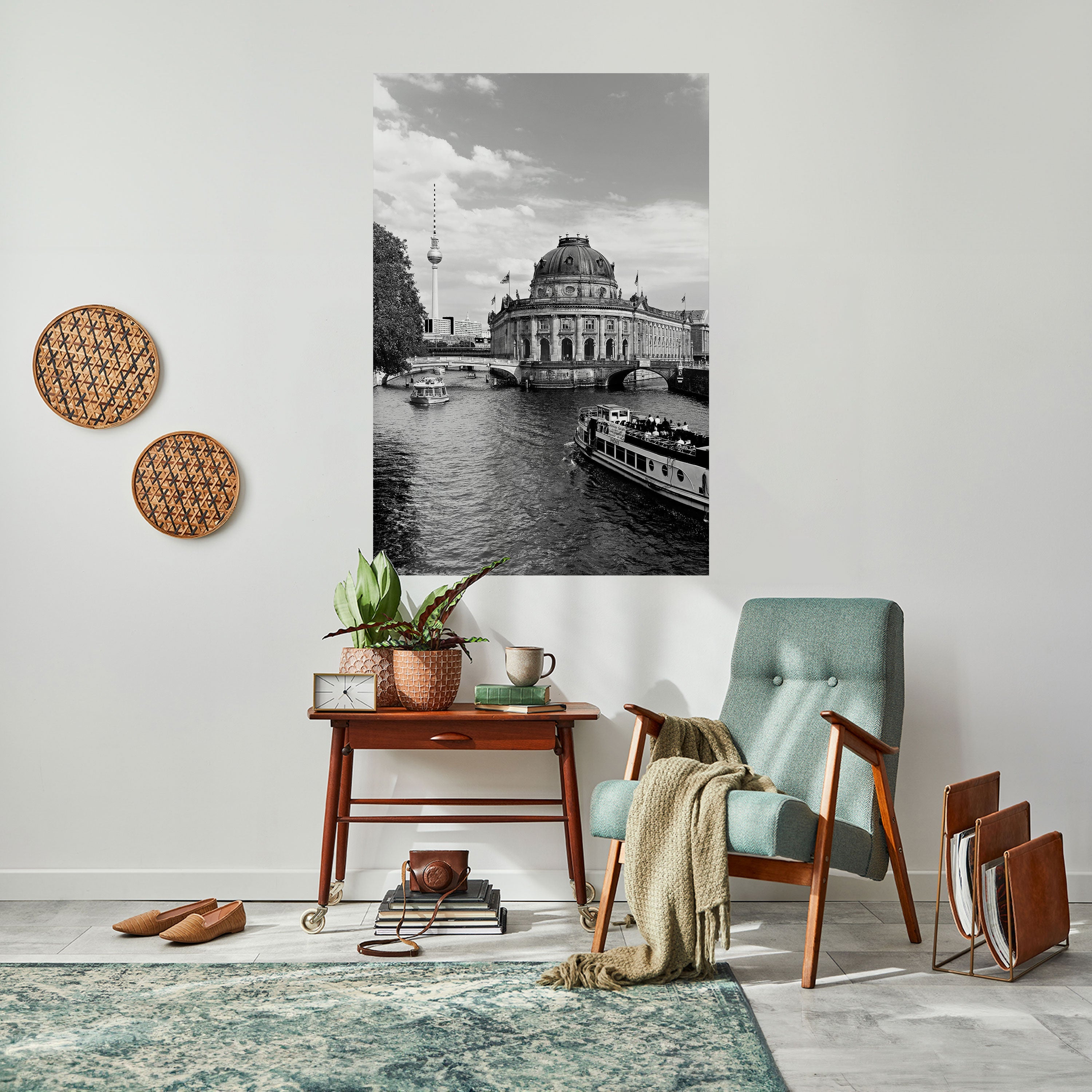 GHOSTS OF HISTORY Peel and Stick Vertical Poster