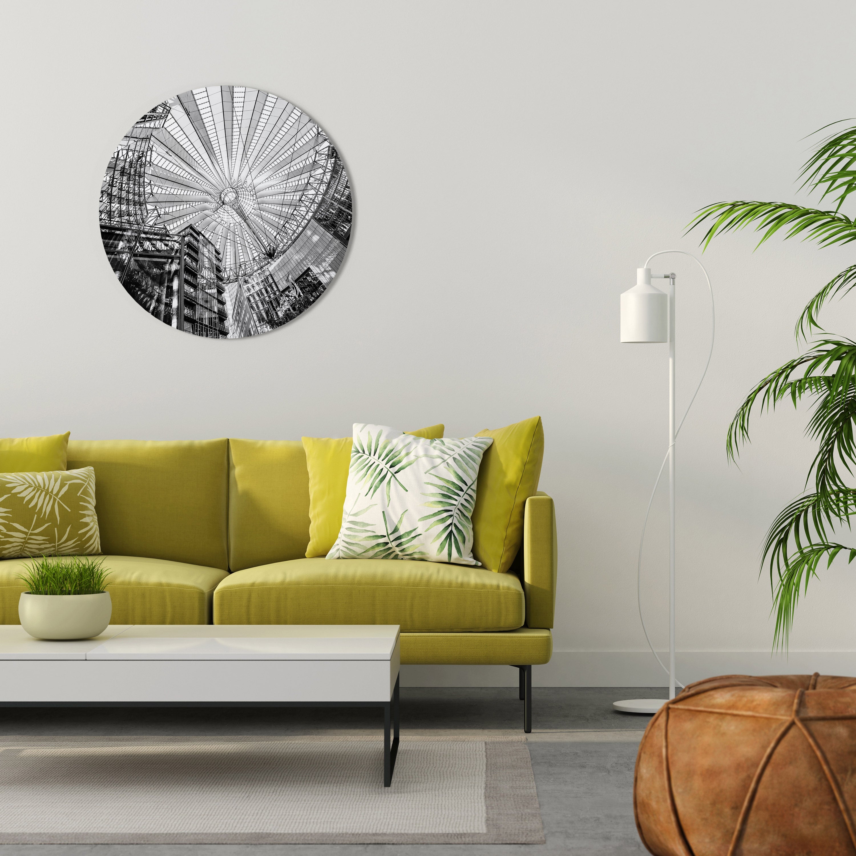 CEILING OF DREAMS Round Wall Art