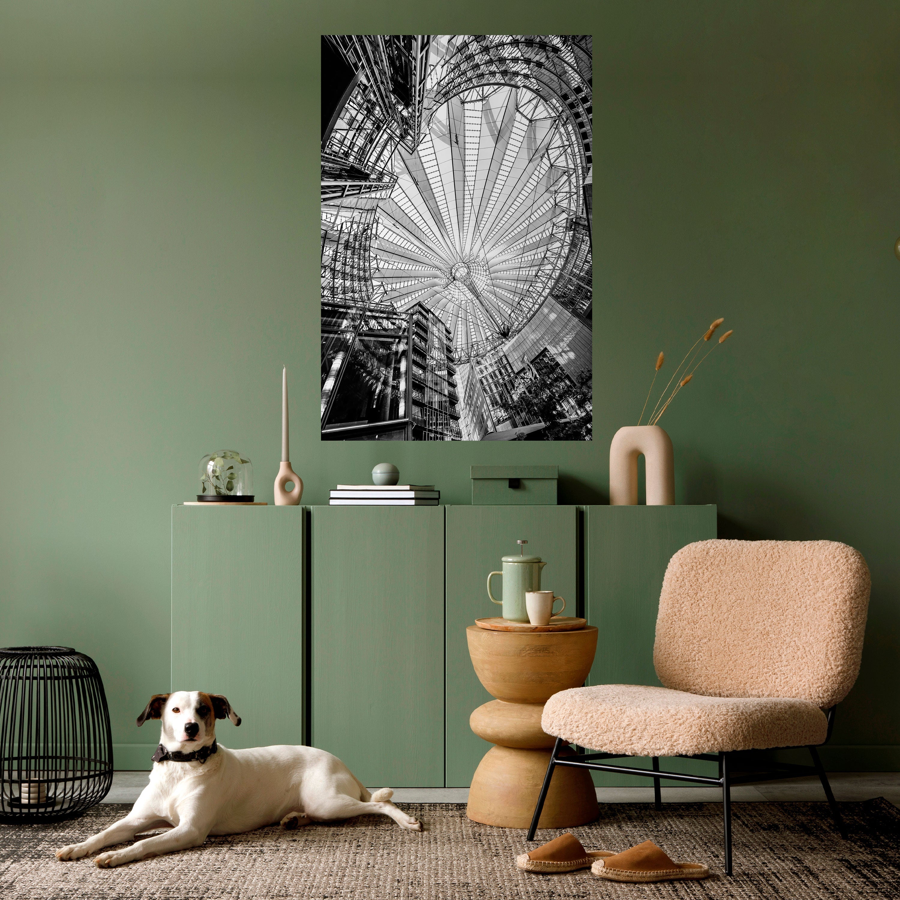 CEILING OF DREAMS Poster Vertical Autocolante