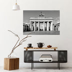 ECHOES OF HISTORY Peel and Stick Horizontal Poster