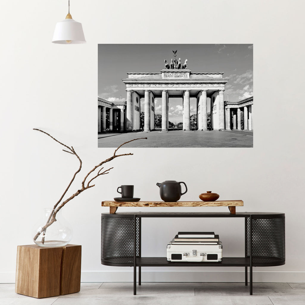 ECHOES OF HISTORY Peel and Stick Horizontal Poster