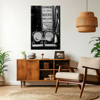 BISTRO VIBRATIONS Peel and Stick Vertical Poster