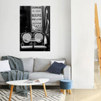 BISTRO VIBRATIONS Peel and Stick Vertical Poster