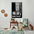 BISTRO VIBRATIONS Peel and Stick Vertical Poster