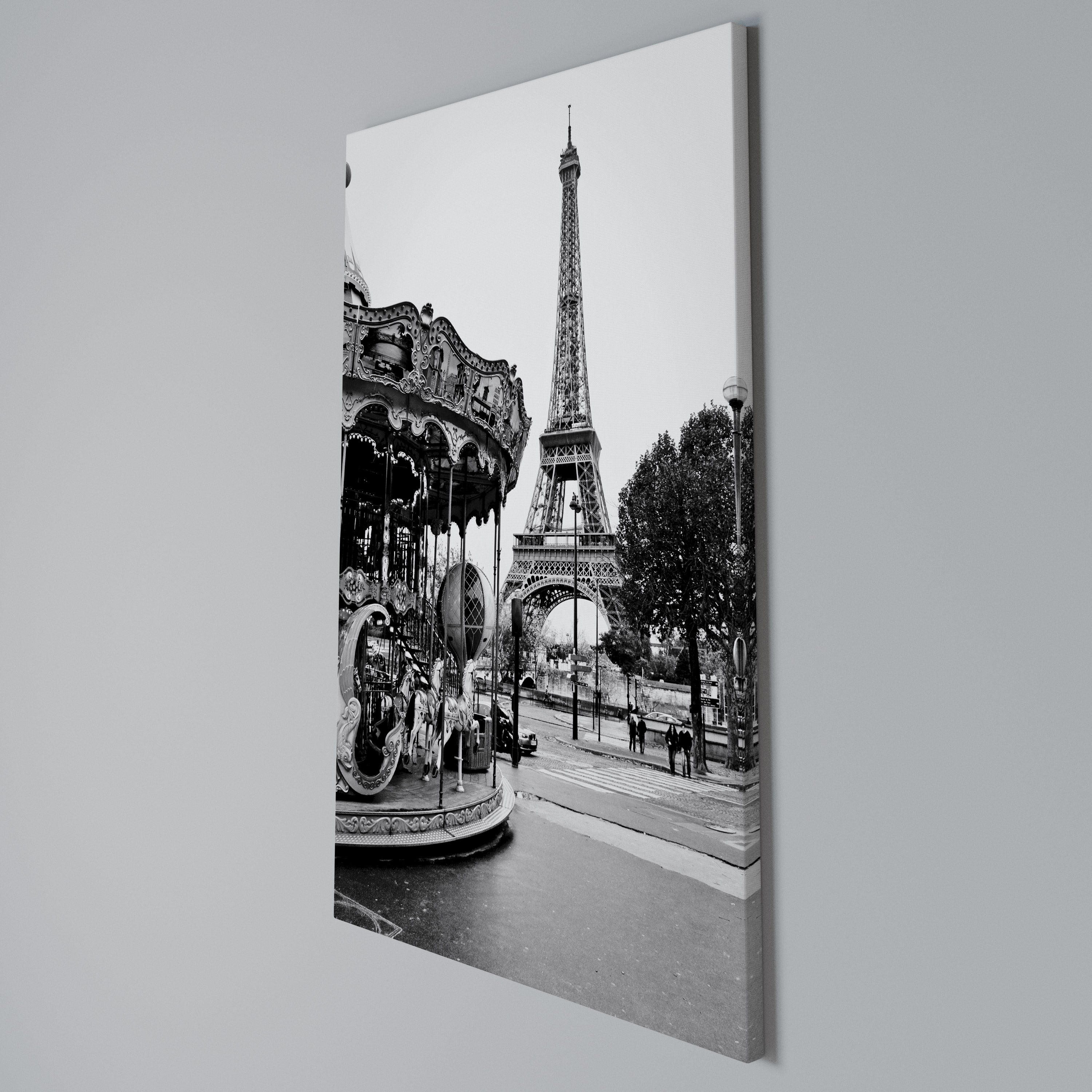 CHARMS OF THE CITY Quadro em tela vertical