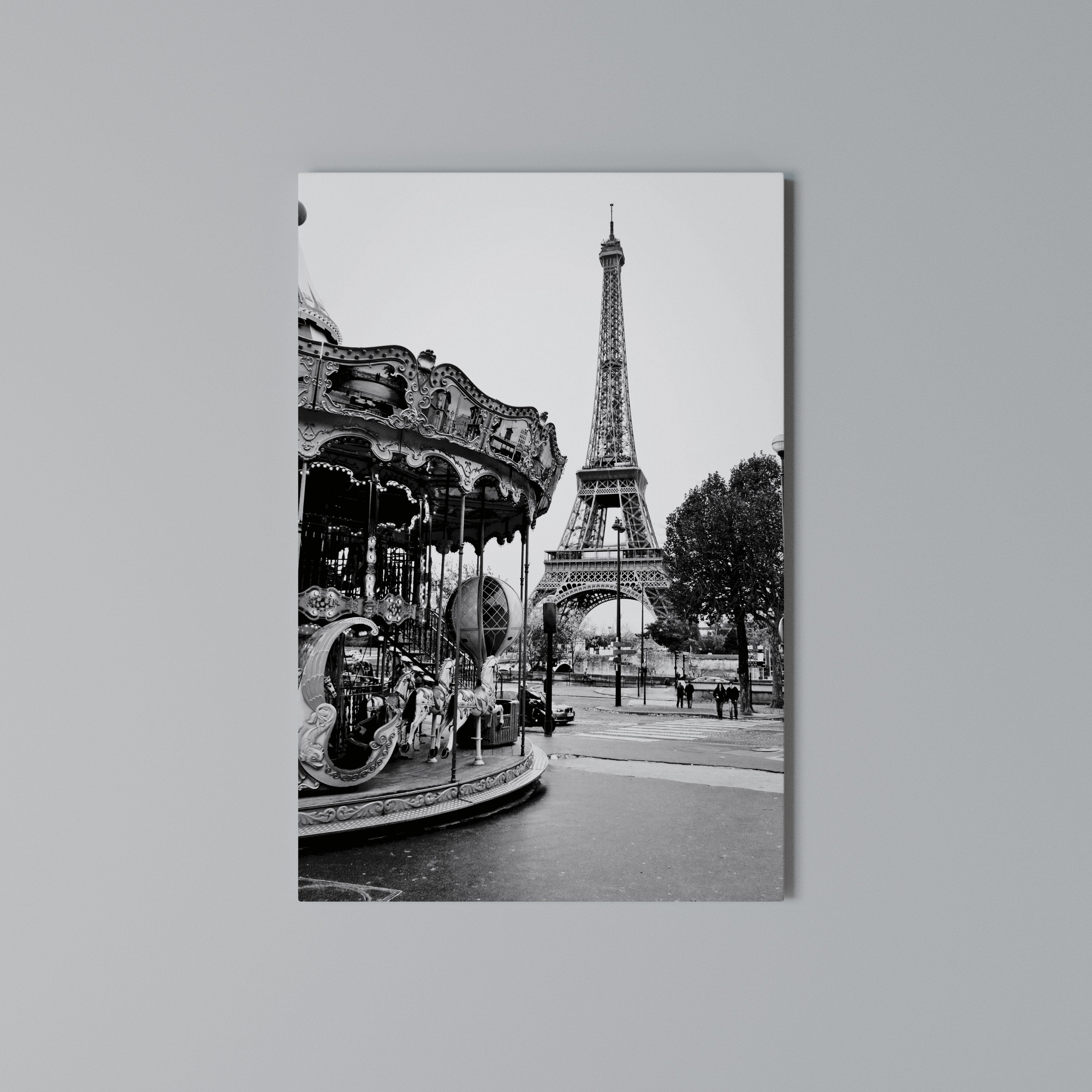 CHARMS OF THE CITY Quadro em tela vertical