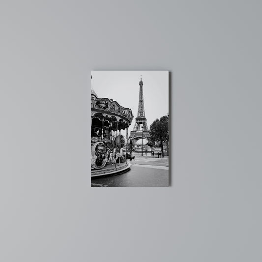 CHARMS OF THE CITY Vertical Canvas Print