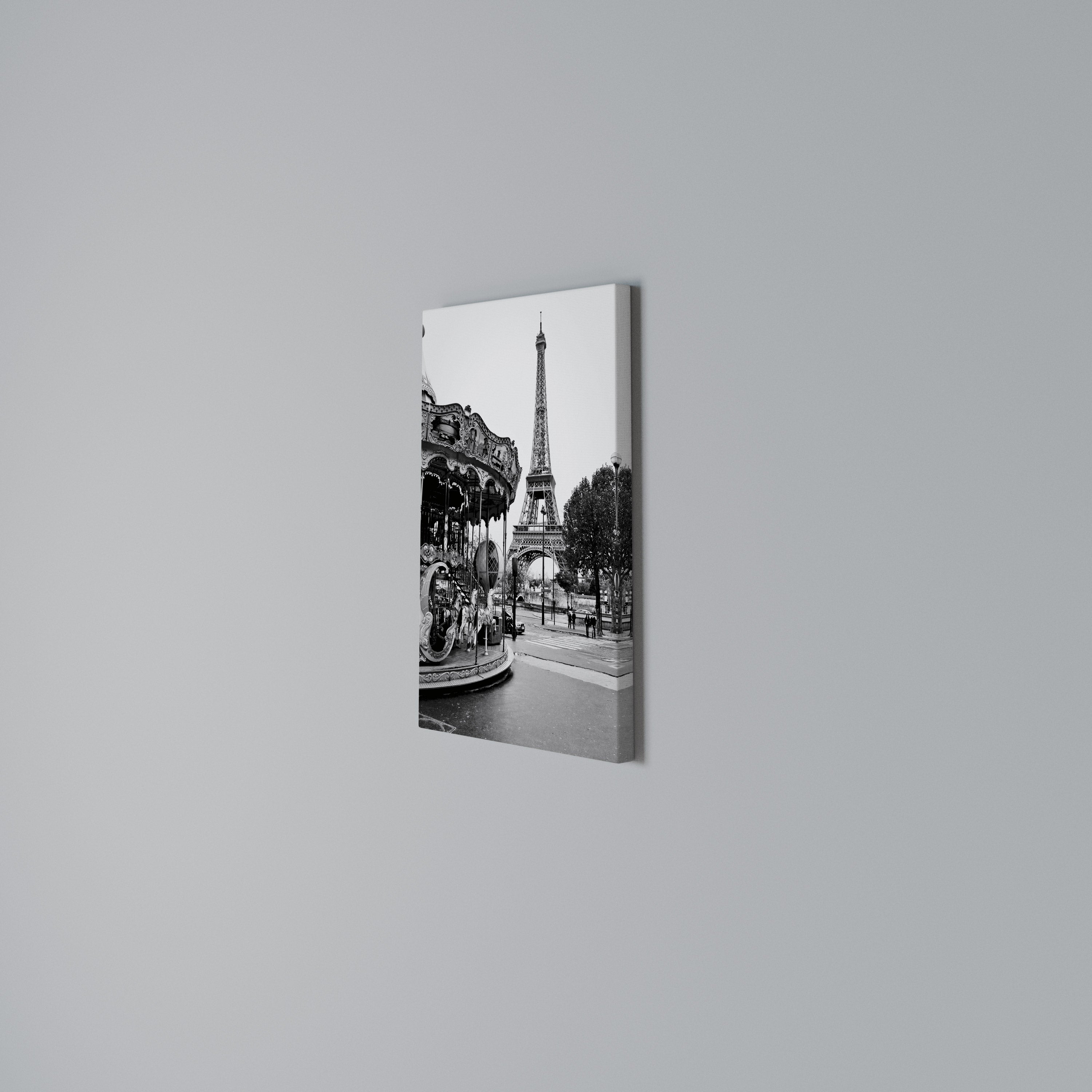 CHARMS OF THE CITY Quadro em tela vertical