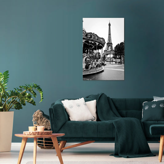 CHARMS OF THE CITY Quadro em tela vertical