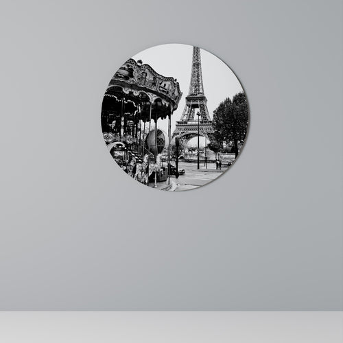 CHARMS OF THE CITY Quadro Redondo Decorativo