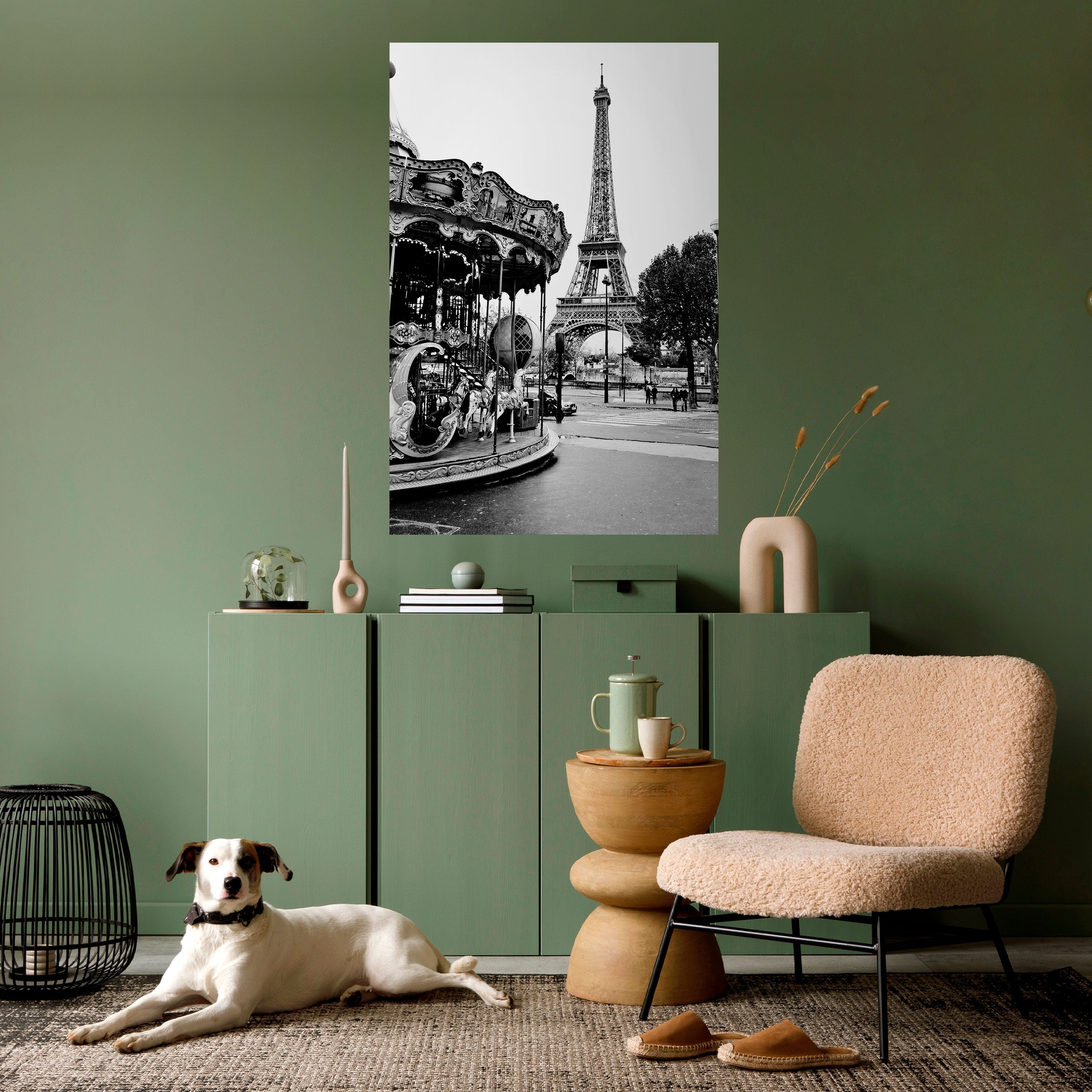 CHARMS OF THE CITY Poster Vertical Autocolante