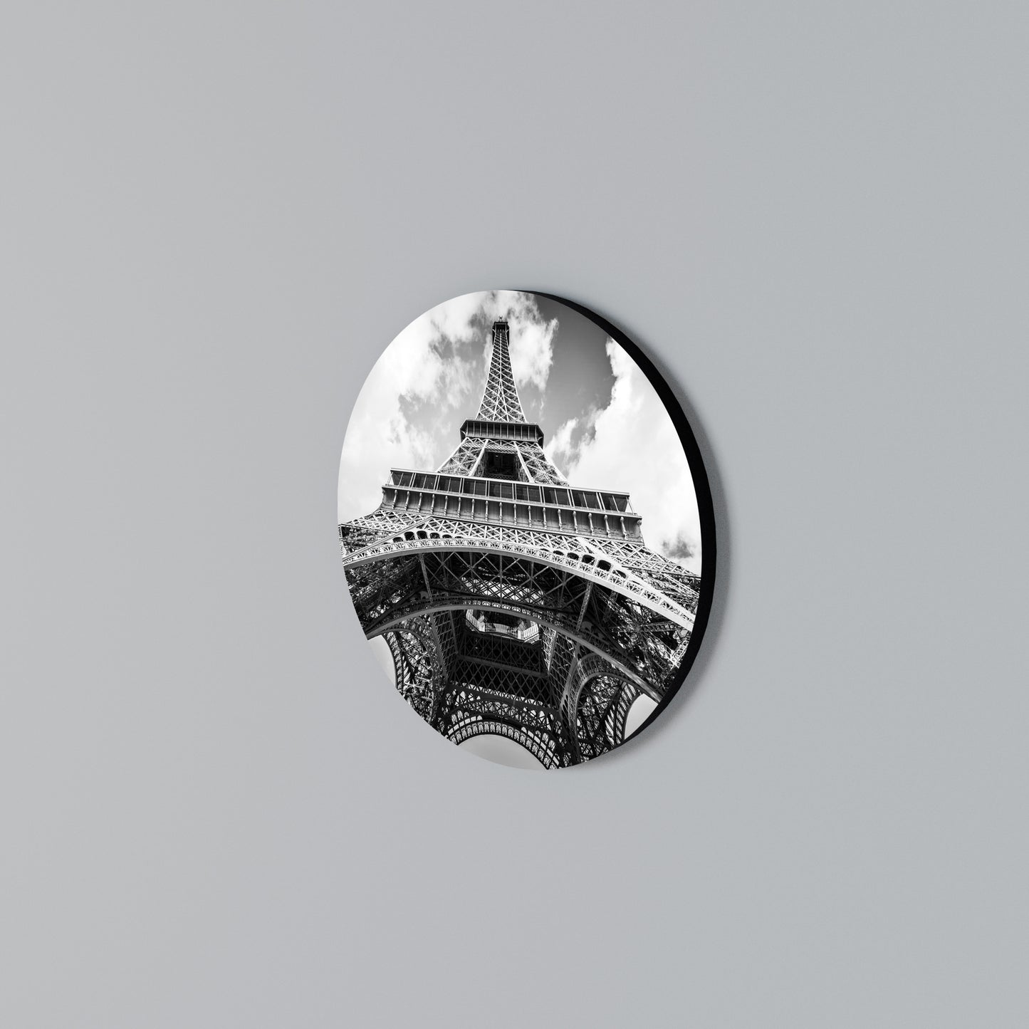 TIMELESS EIFFEL PERSPECTIVE Arte de Parede Redonda