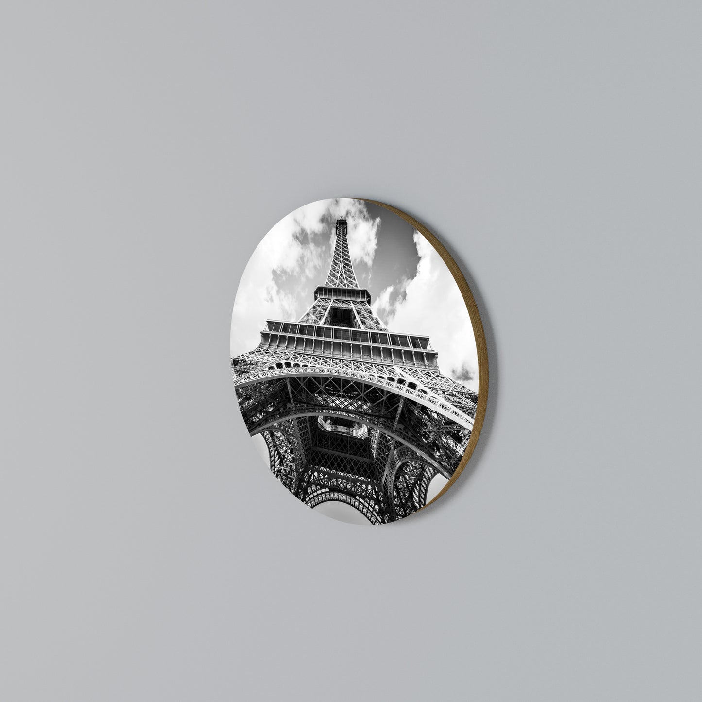 TIMELESS EIFFEL PERSPECTIVE Arte de Parede Redonda