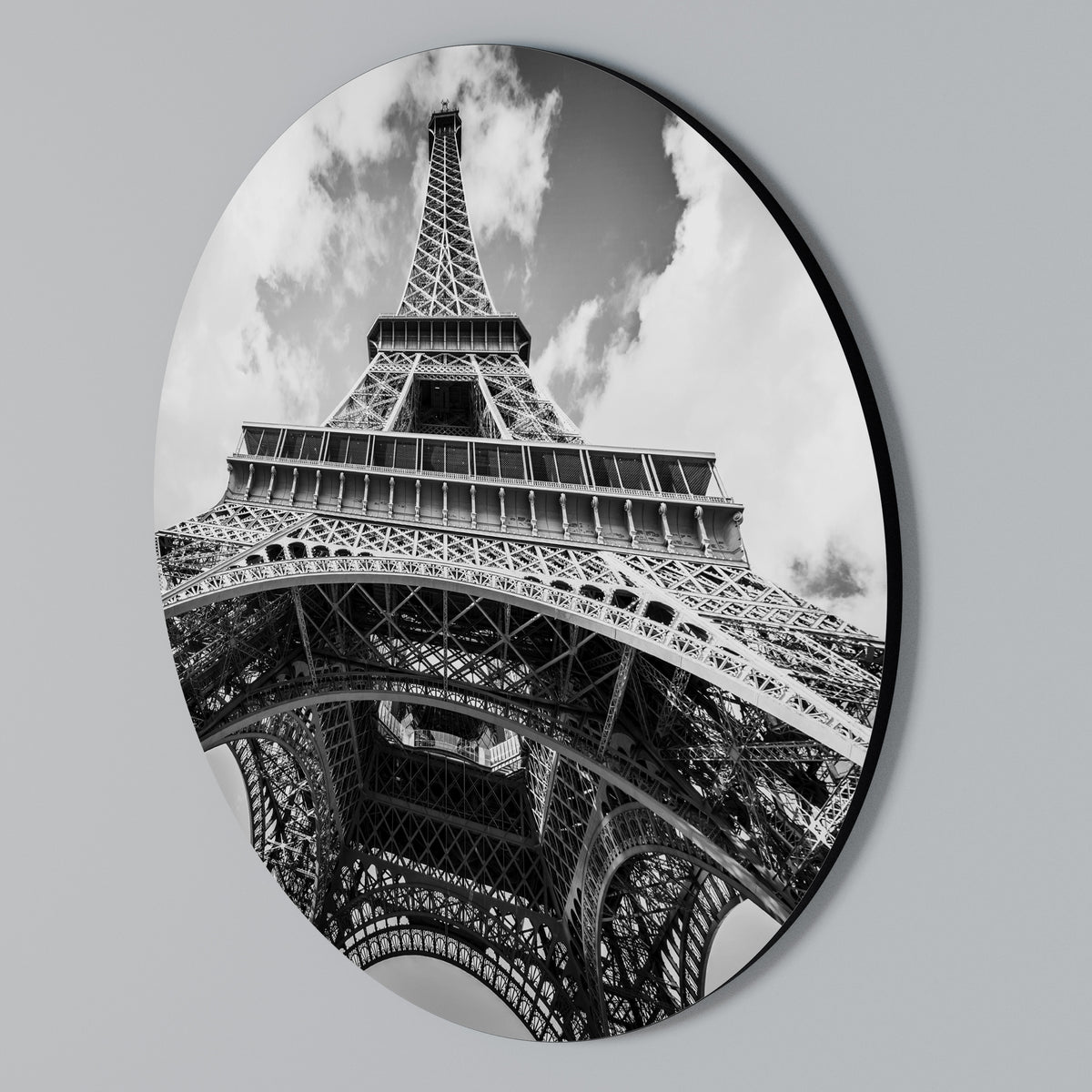 TIMELESS EIFFEL PERSPECTIVE Arte de Parede Redonda
