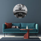 TIMELESS EIFFEL PERSPECTIVE Round Wall Art