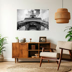 TIMELESS EIFFEL PERSPECTIVE Peel and Stick Horizontal Poster