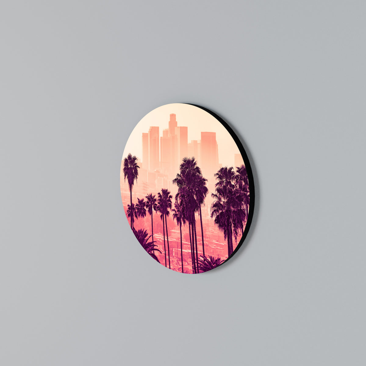 PALM SHADE DREAMSCAPE Arte de Parede Redonda