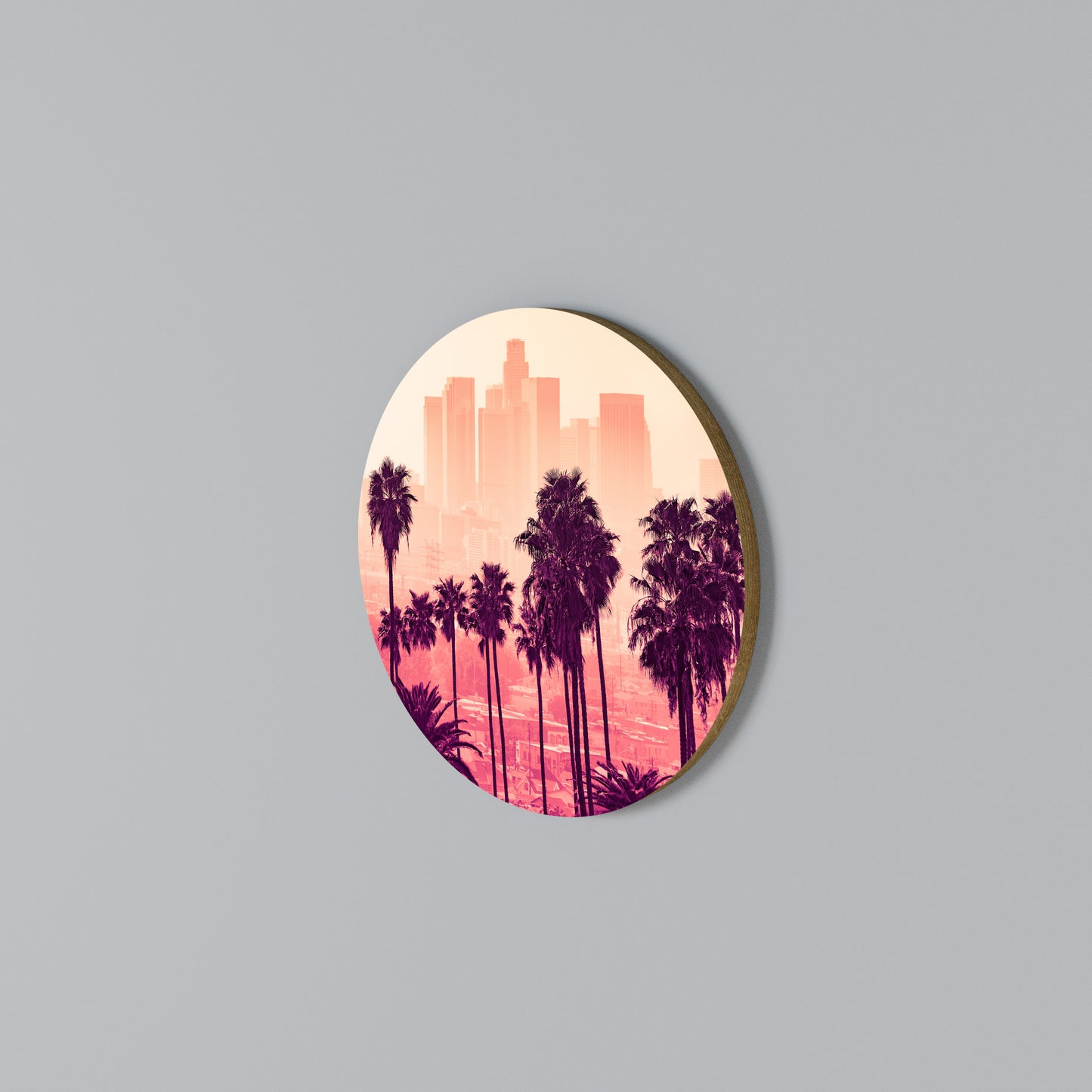 PALM SHADE DREAMSCAPE Arte de Parede Redonda