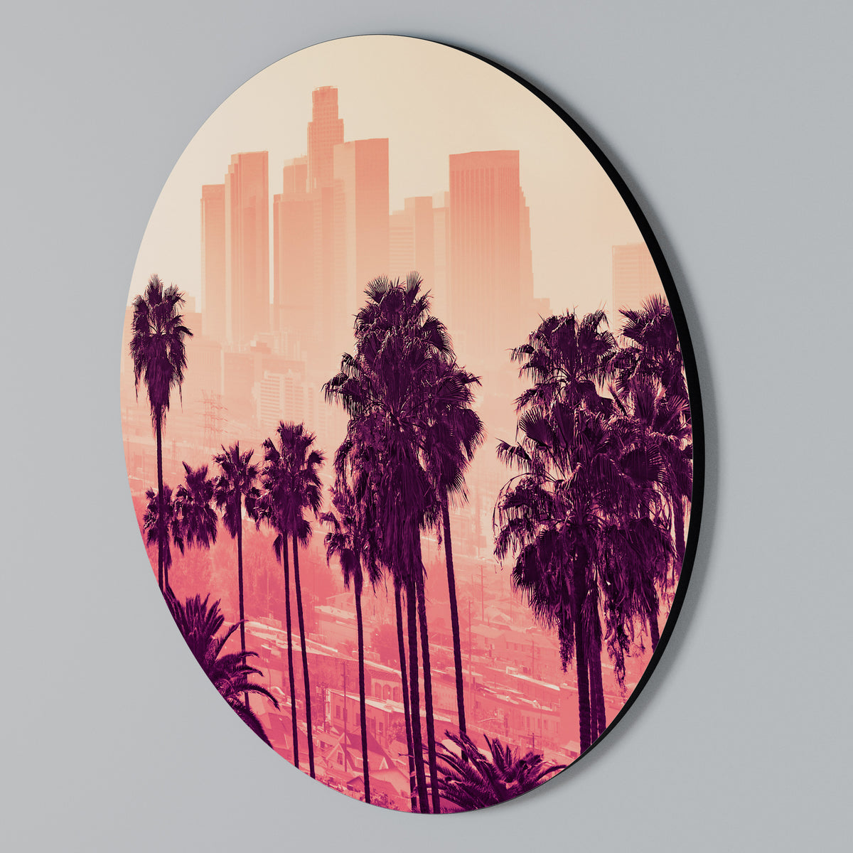 PALM SHADE DREAMSCAPE Arte de Parede Redonda