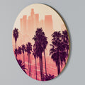 PALM SHADE DREAMSCAPE Round Wall Art