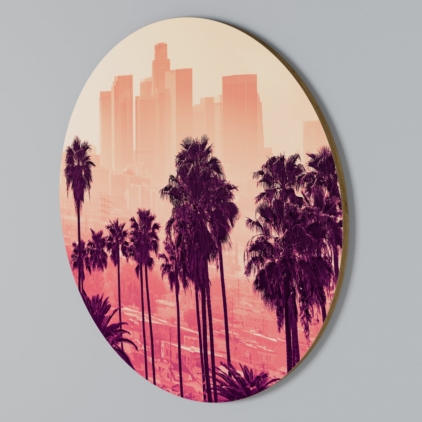PALM SHADE DREAMSCAPE Arte de Parede Redonda