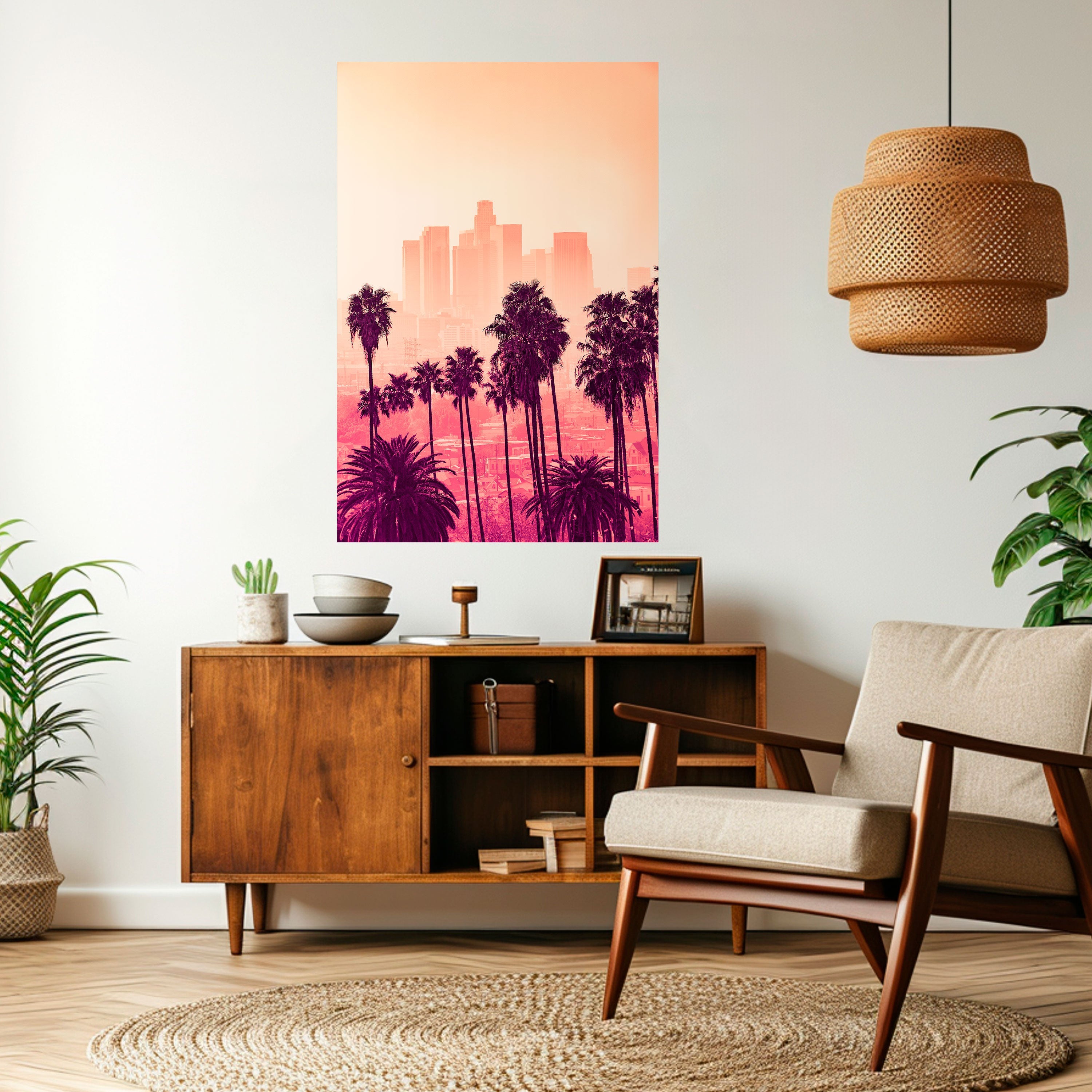 PALM SHADE DREAMSCAPE Poster Vertical Autocolante
