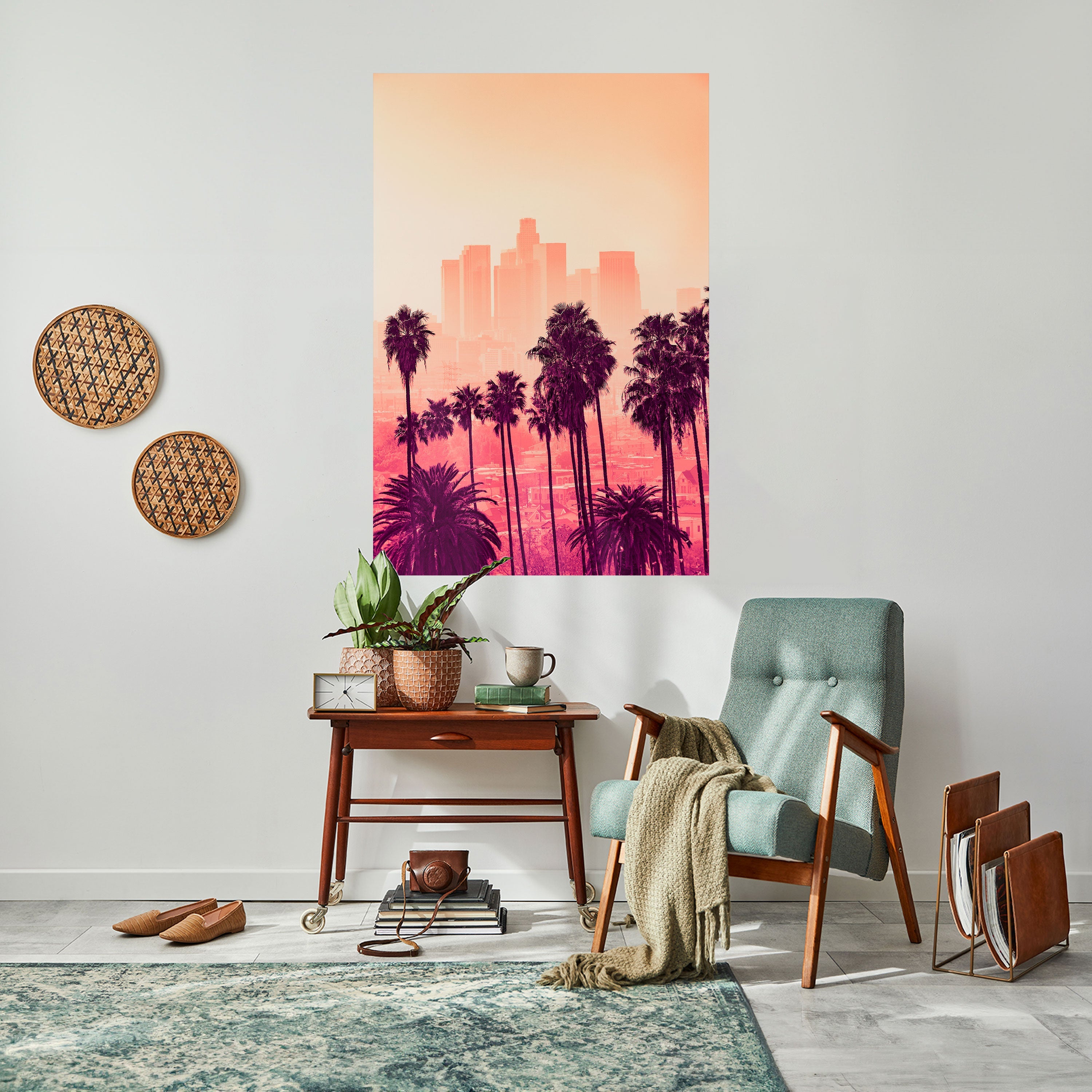 PALM SHADE DREAMSCAPE Peel and Stick Vertical Poster