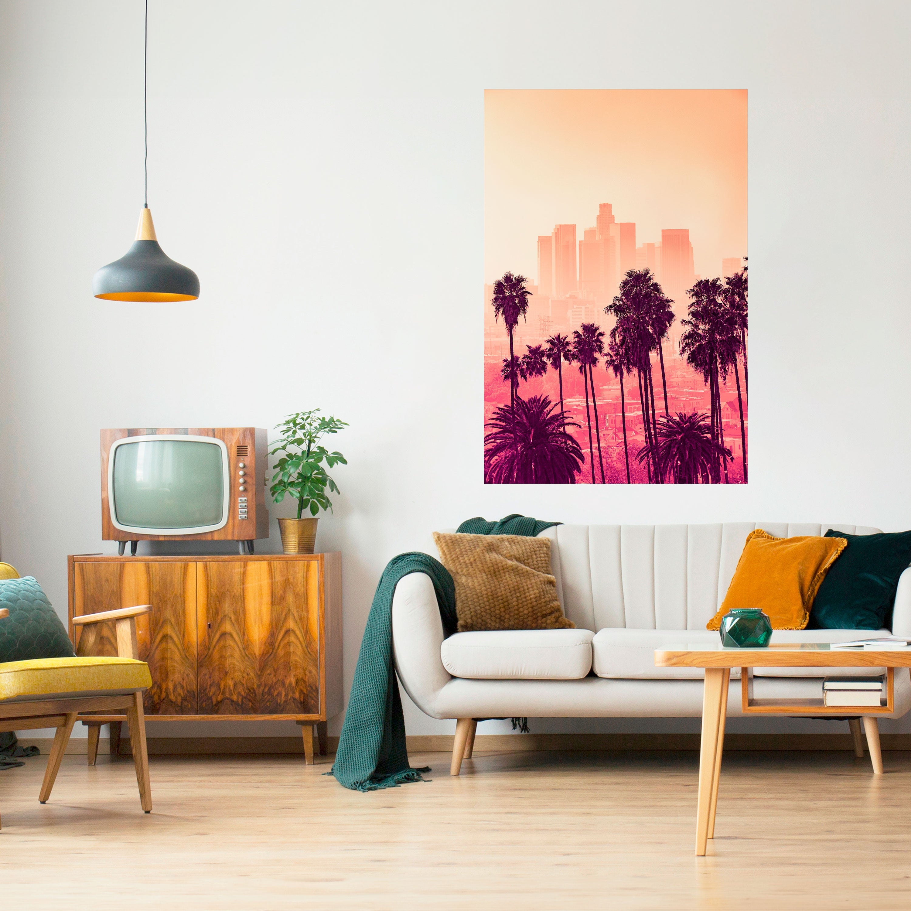 PALM SHADE DREAMSCAPE Peel and Stick Vertical Poster