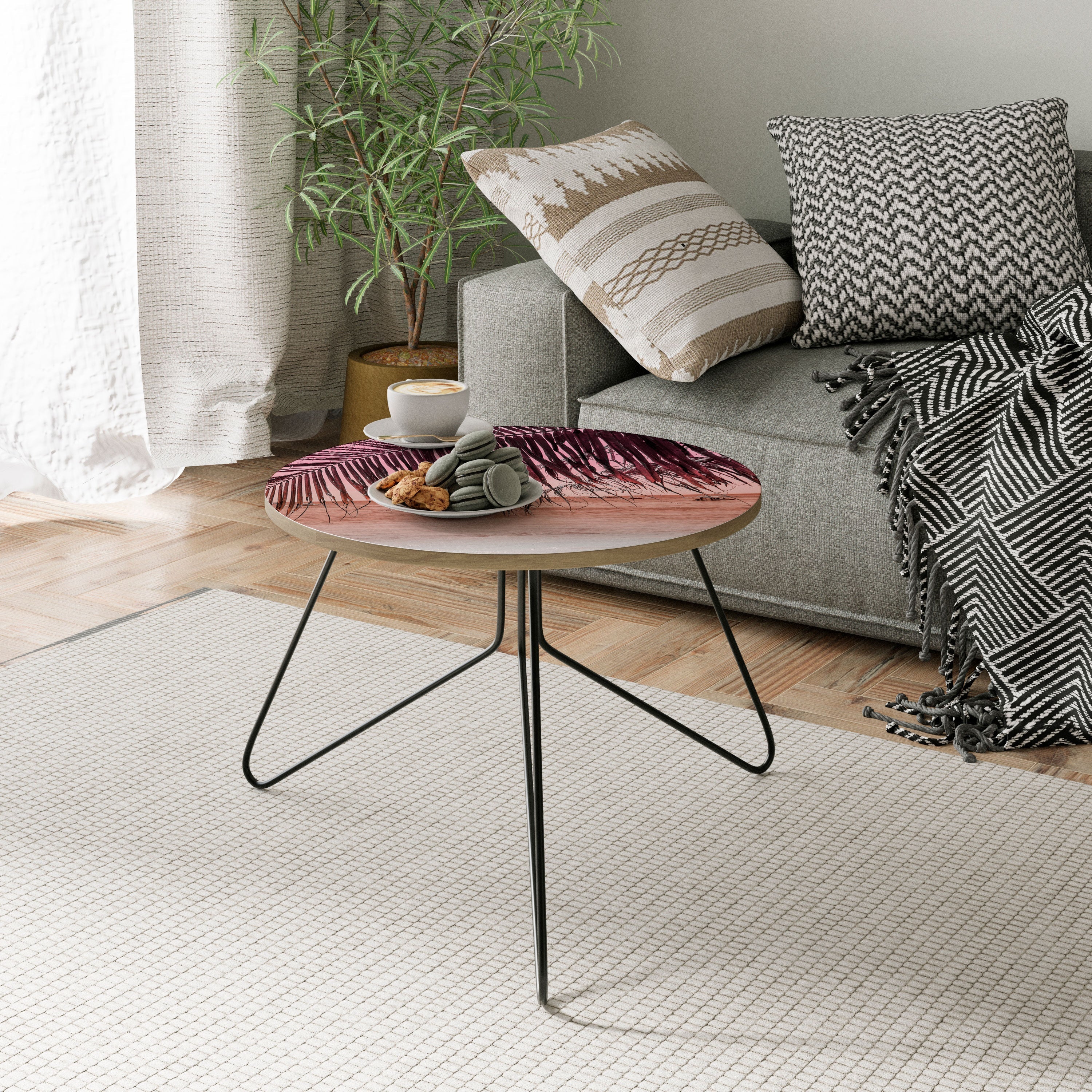 TROPICAL WHISPERS Mesa de Centro 60