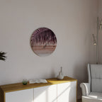 TROPICAL WHISPERS Round Wall Art