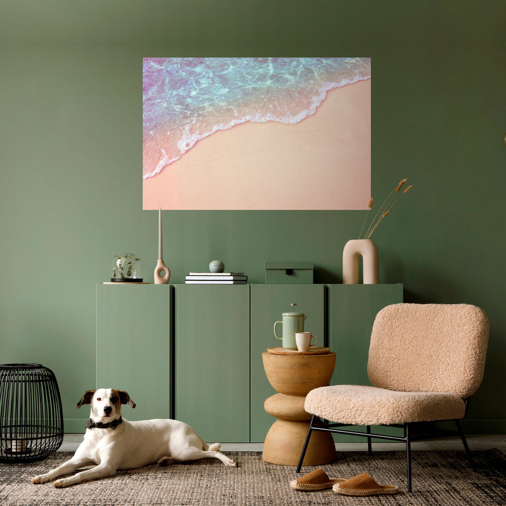 DREAMY SANDSCAPE HUES Peel and Stick Horizontal Poster