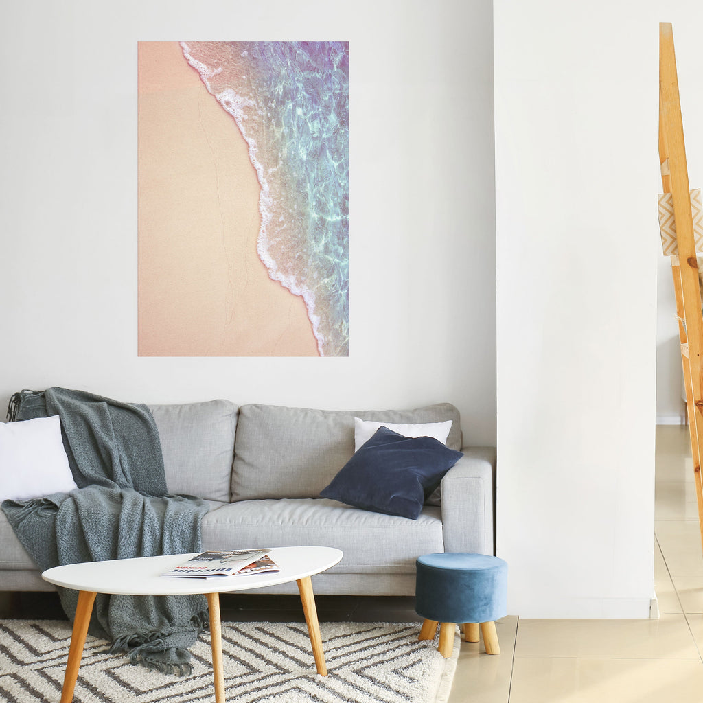 DREAMY SANDSCAPE HUES Poster Vertical Autocolante