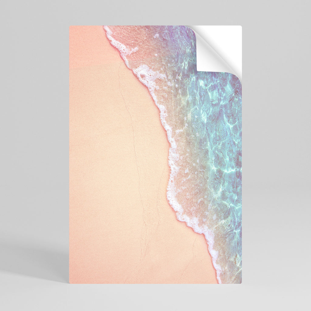 DREAMY SANDSCAPE HUES Poster Vertical Autocolante