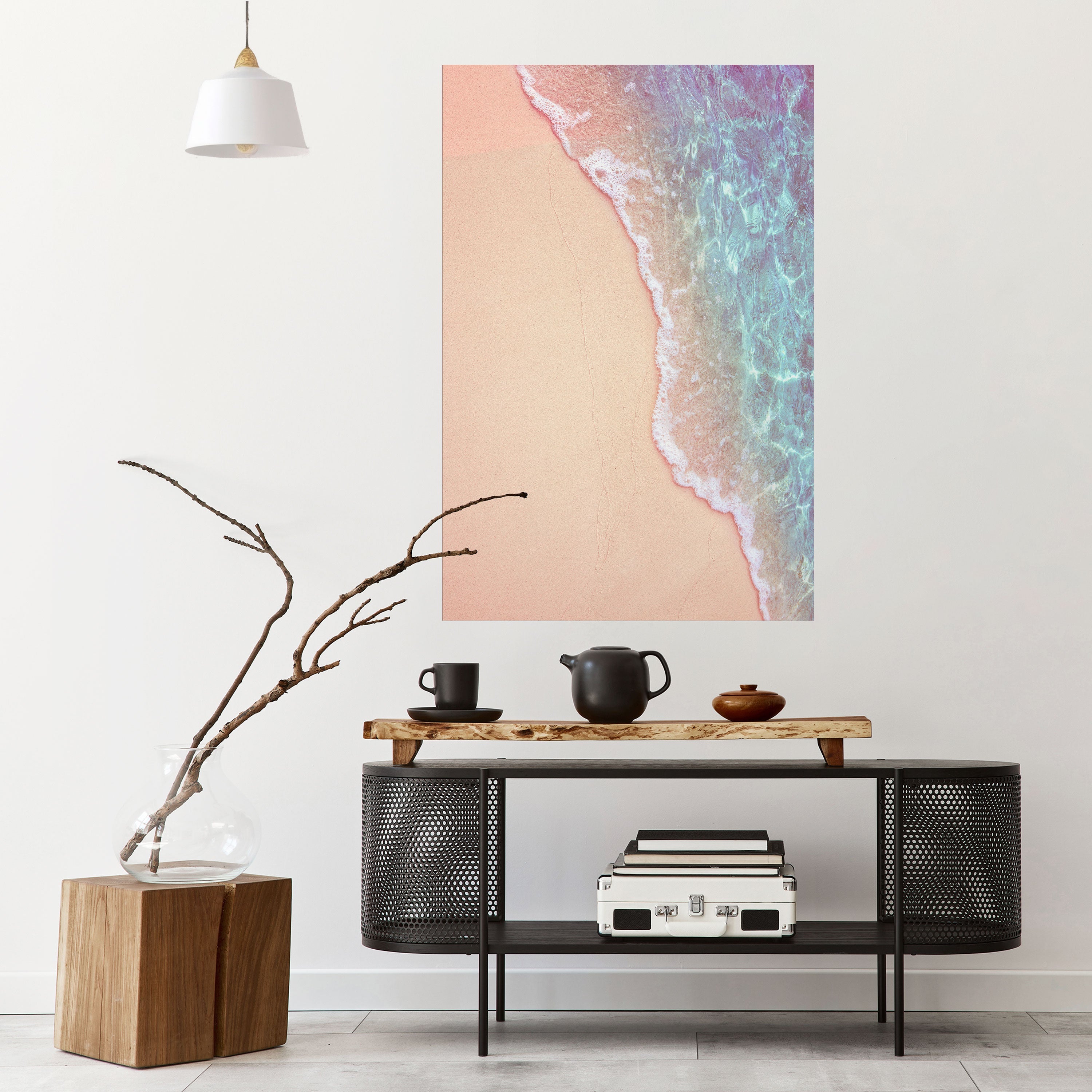 DREAMY SANDSCAPE HUES Peel and Stick Vertical Poster