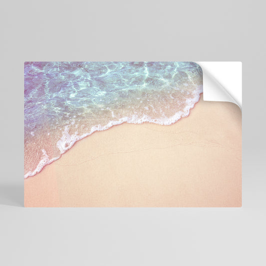 DREAMY SANDSCAPE HUES Póster Autocolante Horizontal