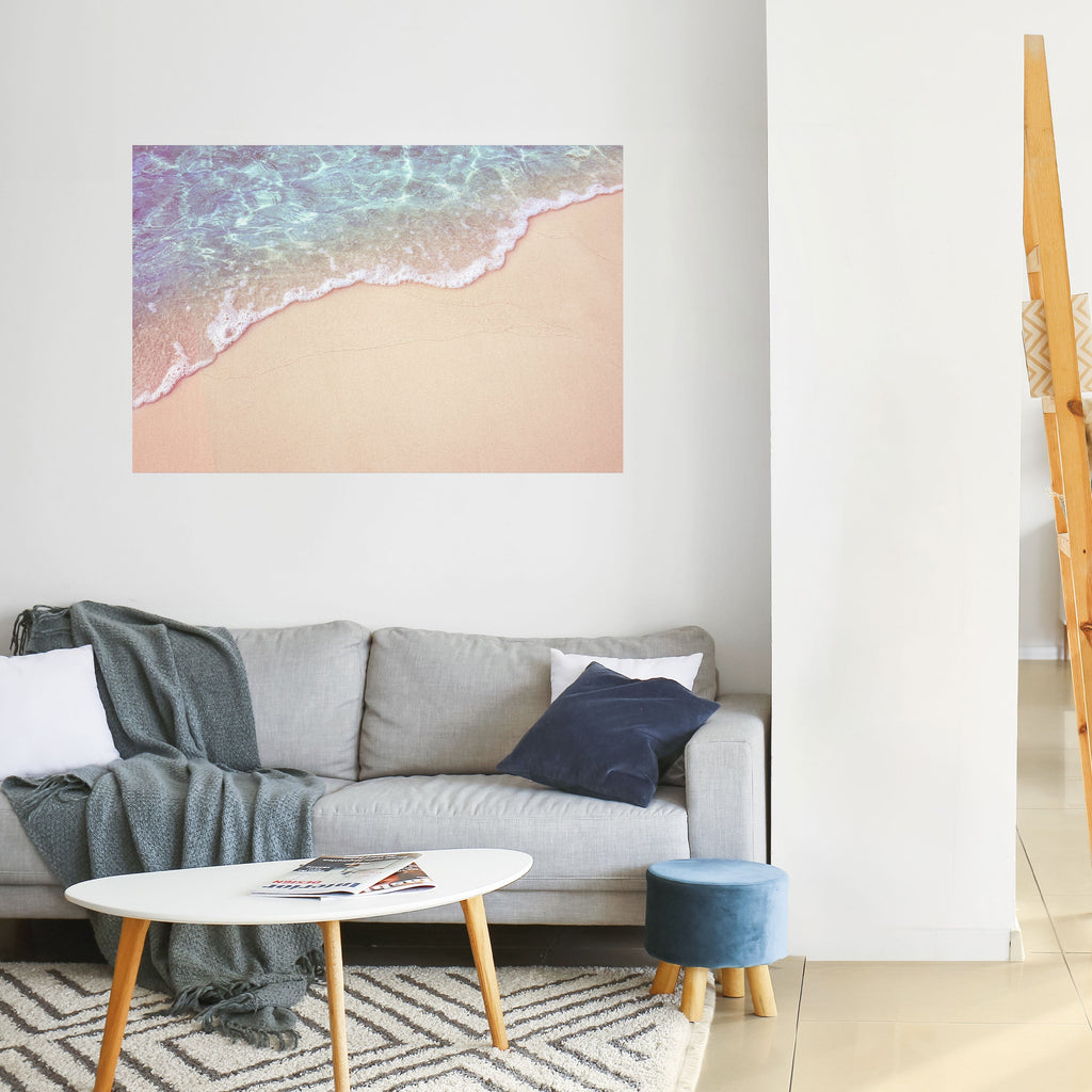 DREAMY SANDSCAPE HUES Peel and Stick Horizontal Poster