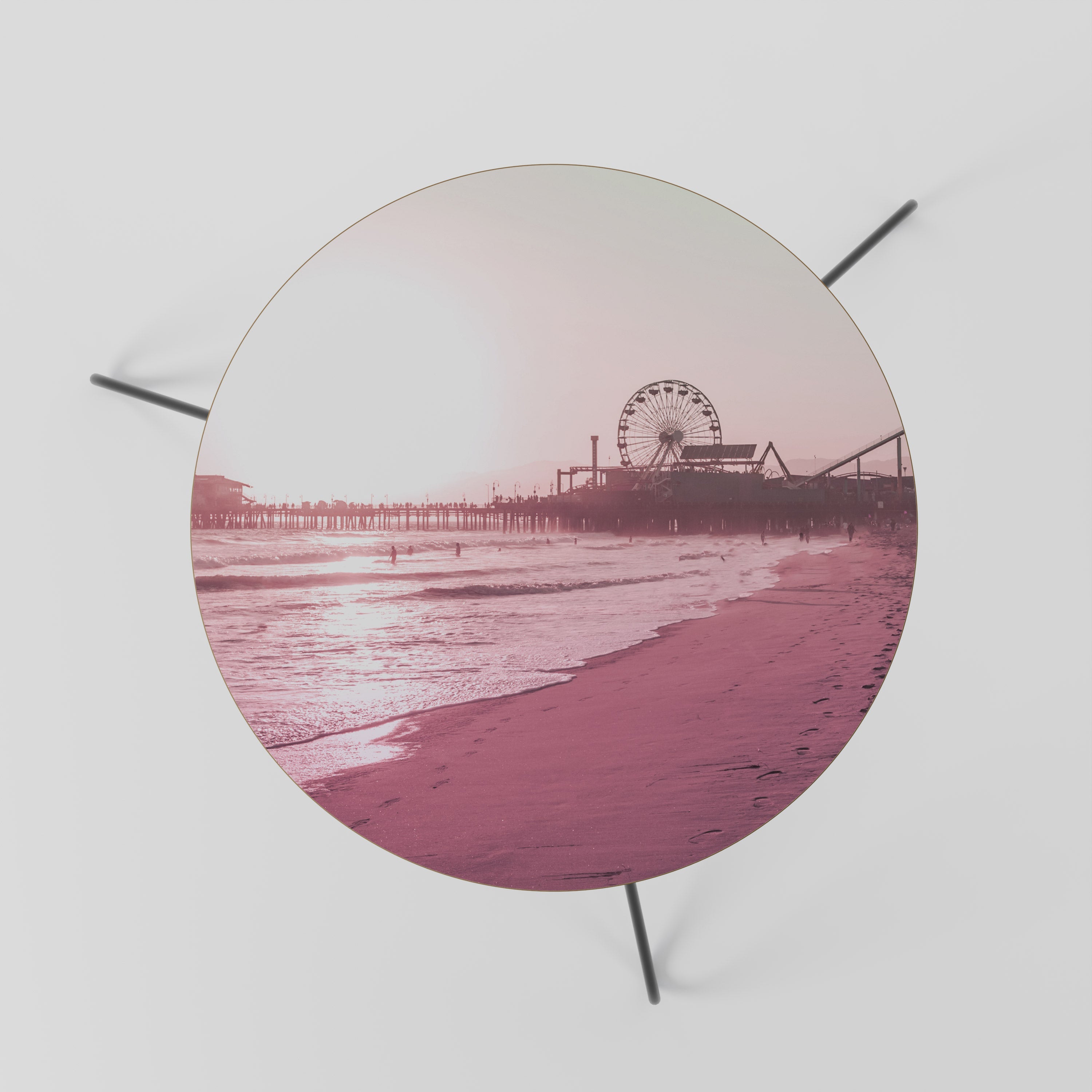 PASTEL COAST VIBES Mesa de Centro 60