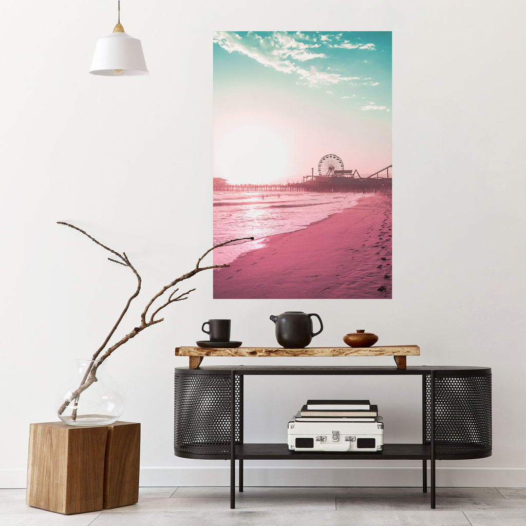 PASTEL COAST VIBES Poster Vertical Autocolante