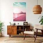 PASTEL COAST VIBES Poster Vertical Autocolante