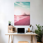 PASTEL COAST VIBES Poster Vertical Autocolante