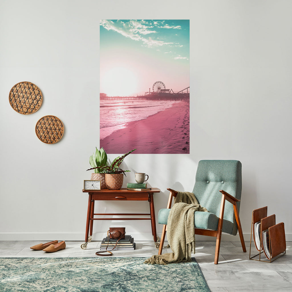 PASTEL COAST VIBES Poster Vertical Autocolante